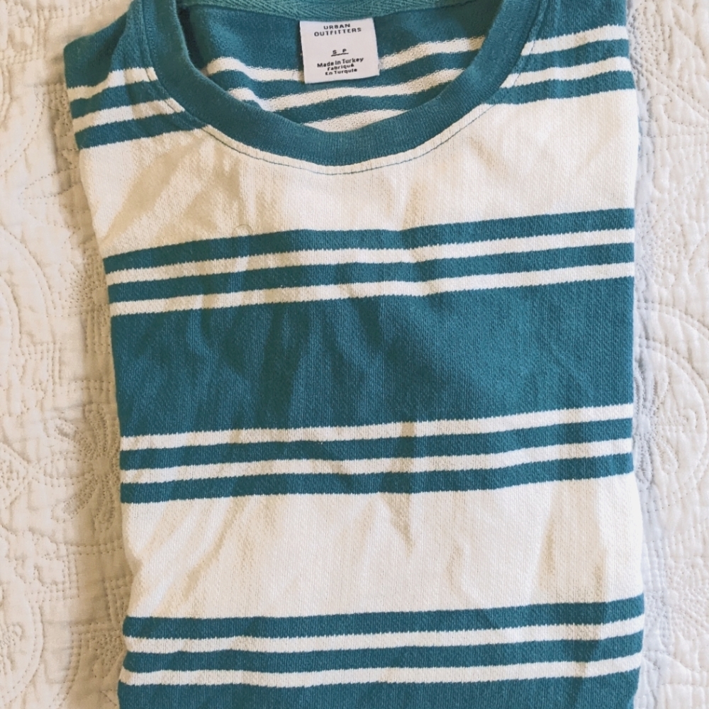 Urban outfitters textured striped tee